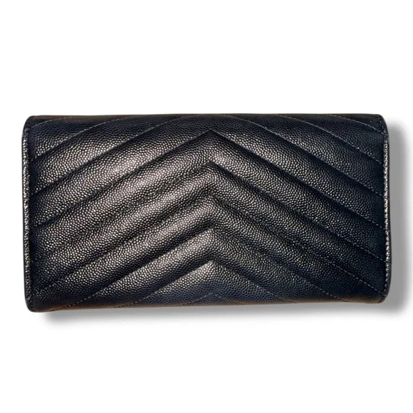 Saint Laurent Monogram Leather Wallet – With Chain Conversion Set (Preloved) - Picture 4 of 13